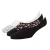 Superga Dames/Dames Onzichtbare Sokken met Dierenprint (Set van 3) (Wit/zwart)