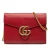 Tweedehands Gg Marmont Leren Portemonnee Op Ketting