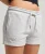 Superdry Vrouwen Vintage Logo Geborduurde Jersey Short Lichtgrijs