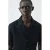 Mango Man linnen regular fit overhemd – donkerblauw