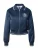 Tommy Jeans Tussenjas ‘Varsity’  donkerblauw / wit