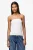 PIECES jersey top PCMADISON wit