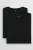 GANT T-Shirt ronde hals zwart, Effen