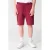 Shoeby regular waist sweatshort donkerrood