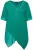 Ulla Popken Blouse  turquoise / zilver