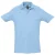 SOLS Heren Lente II Korte Mouw Zwaarlijvig Poloshirt (Hemelsblauw)