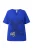 Ulla Popken Shirt  royal blue/koningsblauw / zwart / wit