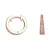 XENOX Oorbellen  rose-goud