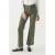Caroll corduroy bootcut high waist broek kaki