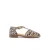 Leren klittenbandsandalen dames Pédiconfort