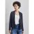 Street One Dames Krijtstreep blazer in Blauw