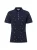 Marie Lund Shirt  marine / rood / wit