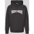 Wood Wood Oversized hoodie met labelprint