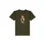 Baron Filou Honeygang T-shirt met print – donkergroen