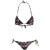 Urban Classics Ladies Tie Dye Bikini Vintageblue/papaya