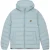 Lyle & Scott Branded Away blauw pufferjack met capuchon