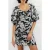 French Connection Ally Dinah L/s Ruched Dress Black