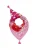 CODELLO Doek  pink