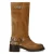 Sacha suède bikerboots camel