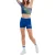 Ellesse Dames Crono Eén Schouder Slim Crop Top (Blauw/Groen)
