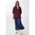 Hoge Taille Satijnen Maxi Rok