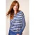 White Stuff Olive Stripe Jumper Blue