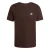 ADIDAS ORIGINALS Shirt ‘Trefoil Essentials’  donkerbruin / wit