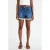 Cache Cache straight regular waist short medium blue denim