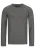 INDICODE JEANS Trui ‘Loakim’  donkergrijs