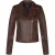 Dames klassiek leren Brando bikerjack-Loughton