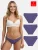 Tazzio Slip ‘3er-Pack F941’  lila