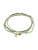 Pilgrim Armband ‘Indigo’  turquoise / goud / groen / mintgroen