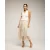 Midi-rok van gehaakt materiaal met elastische taille (o “Midi-crochetrok…”)