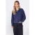 Poools blouse – donkerblauw