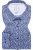 ETERNA Performance Overhemd donkerblauw, Bedrukt