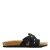 ESPRIT suède slippers zwart