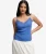 Essential Cami Top met Kant Blue