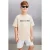T-shirt met ronde hals en tekstprint