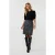 EsQualo Skirt Sporty Vegan Leather Grey