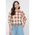 Geisha blouse met print – rood