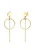 ELLI Oorbellen ‘Geo’  goud