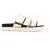 Péché Originel Gouden Polyethyleen Dames Sandalen