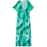 Vero Moda Vmvade ss v-neck ankle dress wvn l melee