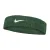 Nike Klassieke Swoosh Hoofdband (Groen/Wit)
