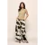 Casey Print Broek Zwart / Camel
