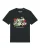 Watapparel Shirt ‘Exist Loudly’  olijfgroen / knalrood / zwart / wit