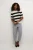 Pullover Regular fit black offwhite