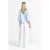 Rich & Royal Marlene White Lyocell Denim