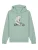 Watapparel Sweatshirt ‘Bär auf Bike’  mintgroen / gemengde kleuren