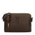 Manfield leren crossbody tas bruin